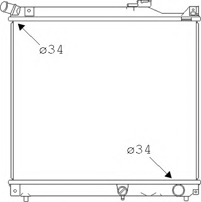 Radiator racire motor