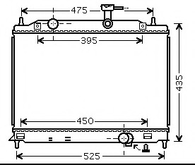 Radiator racire motor