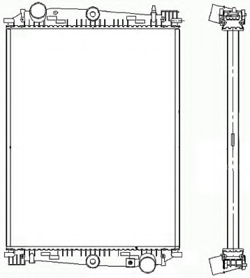 Radiator racire motor