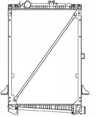 Radiator racire motor