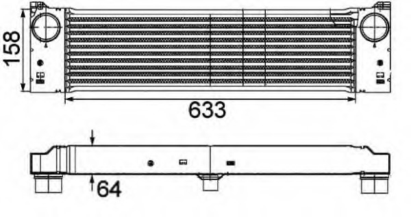 Intercooler compresor