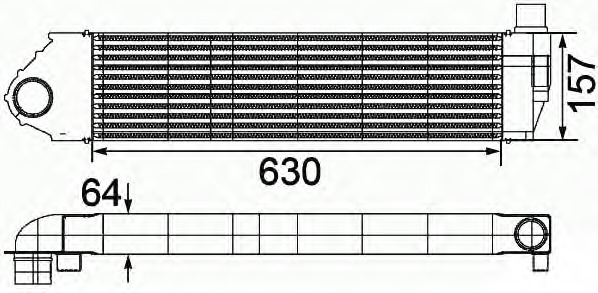 Intercooler compresor