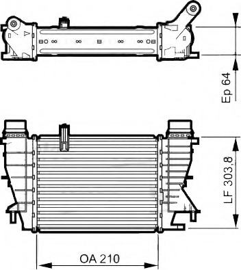 Intercooler compresor