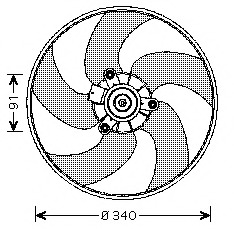 Ventilator radiator