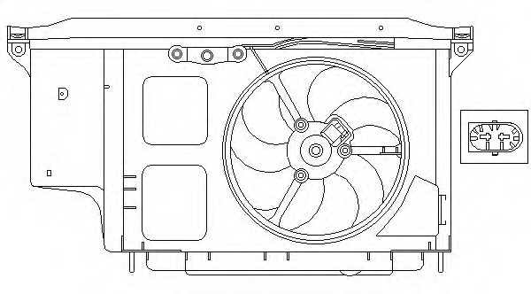 Ventilator radiator