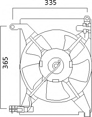 Ventilator radiator