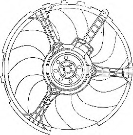 Ventilator radiator