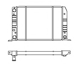 Radiator racire motor