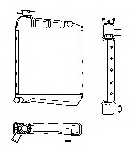 Radiator racire motor