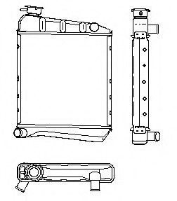 Radiator racire motor