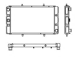 Radiator racire motor