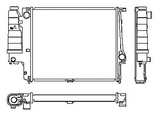 Radiator racire motor