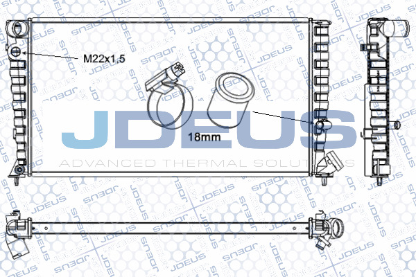 Radiator racire motor