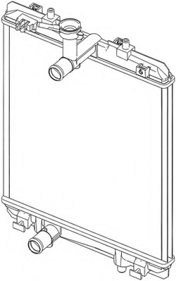 Radiator racire motor