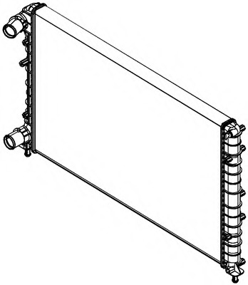 Radiator racire motor