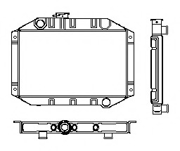 Radiator racire motor