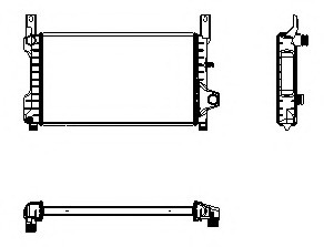 Radiator racire motor