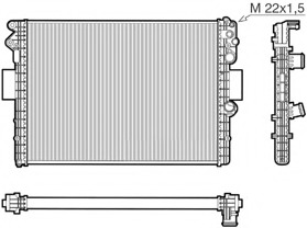 Radiator racire motor