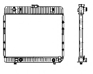 Radiator racire motor