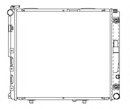 Radiator racire motor