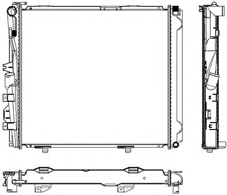 Radiator racire motor