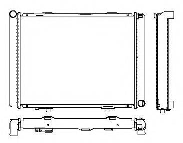 Radiator racire motor