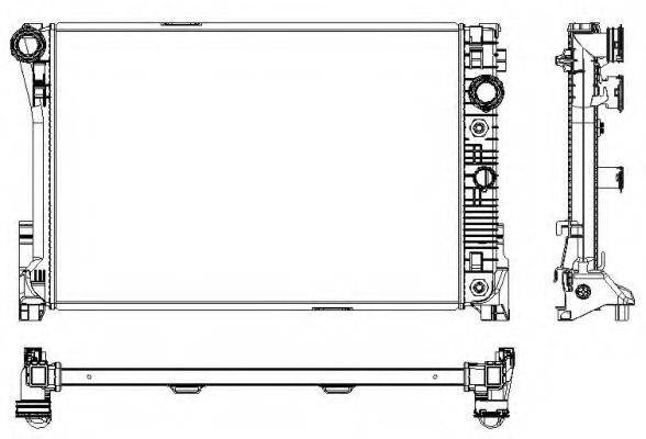 Radiator racire motor