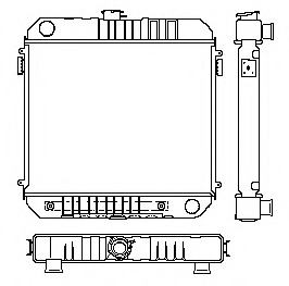 Radiator racire motor