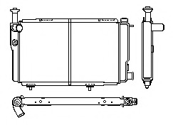 Radiator racire motor