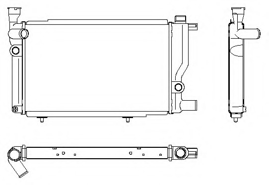 Radiator racire motor