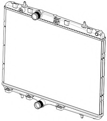 Radiator racire motor