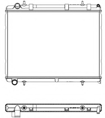 Radiator racire motor