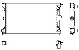 Radiator racire motor