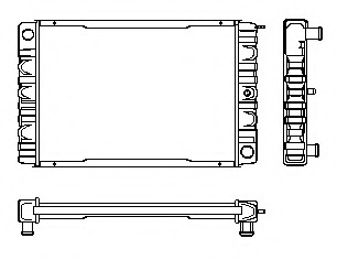 Radiator racire motor