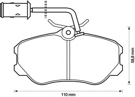 Placute frana