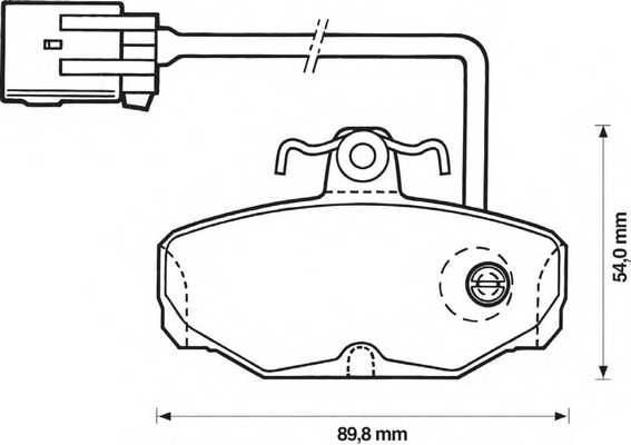 Placute frana