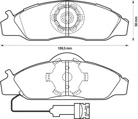 Placute frana