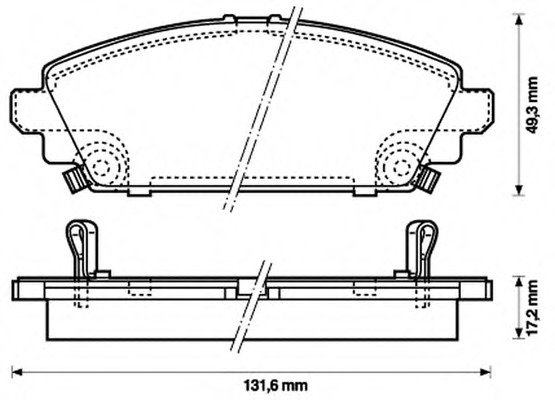 Placute frana