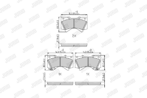 Placute frana