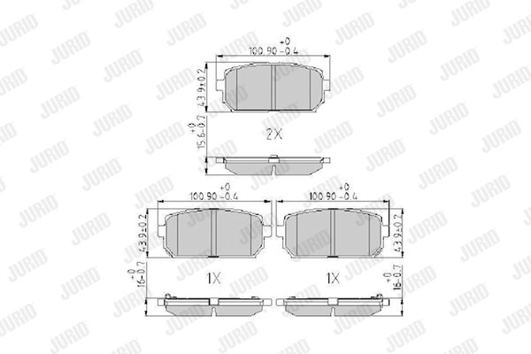 Placute frana