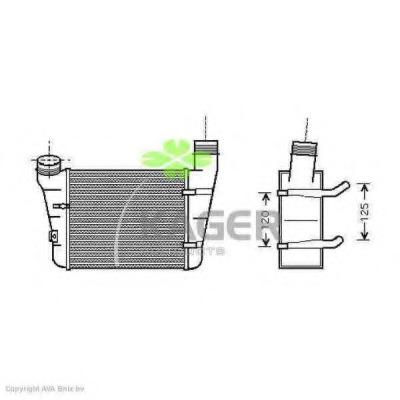 Intercooler compresor