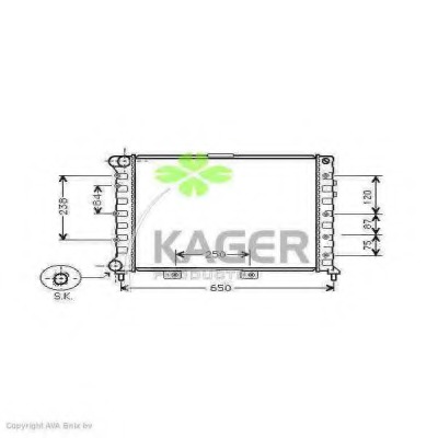 Radiator racire motor