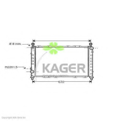 Radiator racire motor