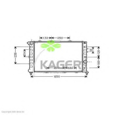 Radiator racire motor