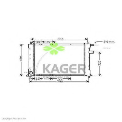 Radiator racire motor