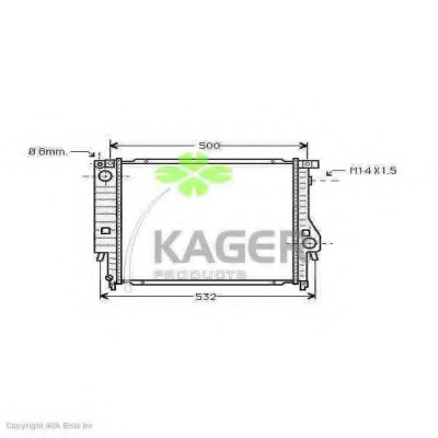 Radiator racire motor