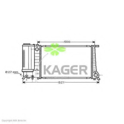 Radiator racire motor