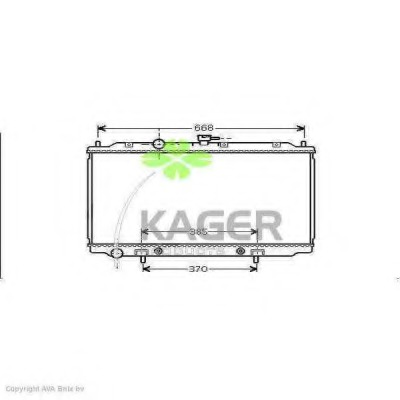 Radiator racire motor