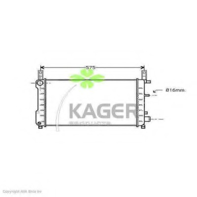 Radiator racire motor