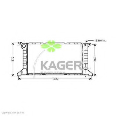 Radiator racire motor